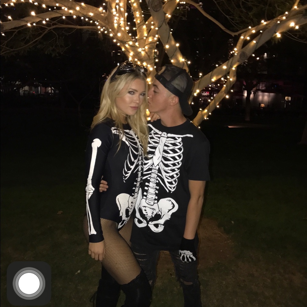 Skeleton BodySuit Halloween Costume